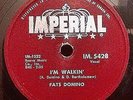 FATS DOMINO - I'M WALKING/I'M IN THE MOOD FOR LOVE - 78 IMPERIAL - NM -  RARE