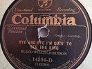 BLIND WILLIE JOHNSON COLUMBIA 14504 GOSPEL BLUES 78 RPM RECORD V+