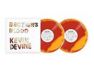 KEVIN DEVINE AND THE GODDAMN BAND BROTHERS BLOOD VINYL 2xLP ORANGE RED SWIRL OOP