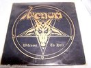 Venom 'Welcome To Hell' Vinyl LP 1981 pressing album Metal NEAT 1002 ?TOPIA GG