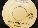 JERRY LANDIS I'm lonely / I wish I were'nt 45 AMERICAN CANADIAN paul simon