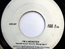 SCOTTY MACGREGOR & SPOOKS 45 I'm A Monster / Weird Monster HALLOWEEN 1959 w4078