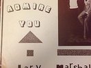 LARRY MARSHALL - I ADMIRE YOU...