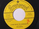 PHIL BRITO: Come Back To Sorrento / O Sole Mio Cha Cha 45 (dj, wol, popcorn) V