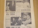 MELODY MAKER 1957 JANUARY 12 GARY CROSBY EARTHA KITT BILL HALEY ELVIS PRESLEY
