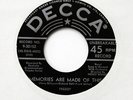 FREDDY QUINN Memories Are Made Of This 45 Canadian issue
