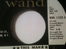 Northern Soul Classic Wally Cox This Man (WAND) DJ Copy