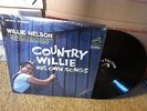 Vintage 33 1/2 RPM LP record Willie Nelson Country Willie His Own Songs album
