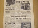 MELODY MAKER 1956 MAY 12 TED HEATH HUMPHREY LYTTELTON LOUIS ARMSTRONG JAZZ SWING
