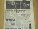 MELODY MAKER 1956 MAY 5 LOUIS ARMSTRONG EMPRESS HALL LONNIE DONEGAN SWING