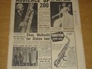 MELODY MAKER 1957 MAY 4 GERRY MULLIGAN BILLIE HOLIDAY COUNT BASIE TONY CROMBIE +