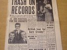 MELODY MAKER 1958 FEBRUARY 8 JOHNNY KEATING GARY CROSBY CRICKETS VAUGHAN +