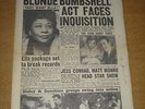 MELODY MAKER 1961 MARCH 4 BETTY HUTTON JOHN BARRY ELLA FITZGERALD JESS CONRAD +