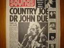SOUNDS 1973 FEB 24 COUNTRY JOE + CHUCK BERRY  POSTER