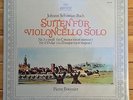 Signed Pierre Fournier - J.S.Bach: Cello Suites 5 & 6 -  Archiv LP