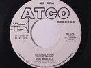 MIKE WALLACE: Natural High / Mandarin 45 (dj) rare Rock & Pop