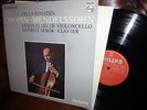 Chopin Mendelssohn, Cello Sonaten, Janos STARKER, Sebok, Philips STEREO Holland