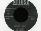 THE CHANTERS Five Little Kisses on DeLuxe R&B Doo Wop 45 Hear