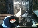 PROCOL HARUM VINYL self titled LP 1967 G+Vg+ RARE POSTER whiter shade of pale