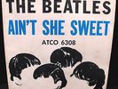 THE BEATLES   AIN'T SHE SWEET/NOBODY'S CHILD  ORIG 1964 ATCO 45 & PICTURE SLEEVE