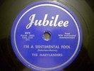 RARE DOO WOP  THE MARYLANDERS  im a sentimental fool  JUBILEE  CLEAN & GREAT