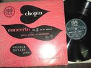 CHOPIN PIANO CONCERTO #2  GUIOMAR NOVAES KLEMPERER  Rare PATHE VOX V.P. 160