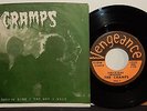 CRAMPS 1978 PSYCHOBILLY 45 SURFIN' BIRD / THE WAY I WALK NM WITH PS VENGEANCE NR