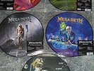 Megadeth Picture Disc set of 5 Peace Sells, So Far,Countdown,Youth,Rust Vinyl LP