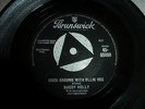BUDDY HOLLY..ROCK AROUND WITH OLLIE VEE..RARE 1ST ISSUE TRI BRUNSWICK 45-05800