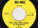 Soul Set - Will You Ever Learn / Please Don't Make Me Cry  Northern Soul
