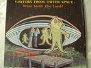 VISITORS FROM OUTER SPACE Sermon by Rev. Bill Riddick RARE LP / UFOs