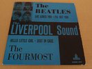 THE BEATLES  THE FOURMOST - THE LIVERPOOL SOUND VERY RARE BLUE SLEEVE VINYL EP