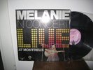MELANIE In Concert LIVE at MONTREUX, Yugoslavian unique pink labels  LP RARE