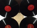 VICTOR Masterpiece RED SCROLL SEAL 78rpm 4 Records Set KREUTZER SONATA BEETHOVEN