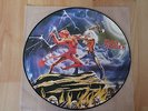 Iron Maiden Run to the Hills / The Number of the Beast Picture LP Vinyl - Saxon