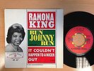 RAMONA KING Run johnny run FRENCH EP WB NORTHERN SOUL POPCORN