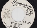 THE COMMANDS Hey It's Love 45 on Dynamic Texas northern soul M- PROMO HEAR