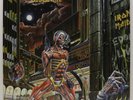 IRON MAIDEN Somewhere In Time LP 1986 US ORIG Capitol SJ-12524 w/LYRIC SLEEVE