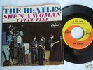 THE BEATLES I Feel Fine STONE MINT 45 with NM PICTURE SLEEVE