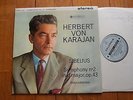 SIBELIUS / KARAJAN  LP UK  COLUMBIA STEREO SAX 2379 NMINT