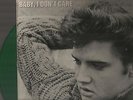 ELVIS PRESLEY BABY I DON'T CARE LP 33 TOURS GREEN VINYL VERT  16 OUTTAKES 