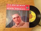 RARE FRENCH REPRO EP ELVIS PRESLEY ITS NOW OR NEVER RARE SLEEVE