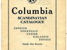 SCANDINAVIA - Rare 1920 Columbia Records catalog - Norway, Finland, etc
