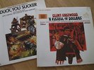 Ennio Morricone A Fistful Of Dollars (shrink) and Duck You Sucker (DJ) LP's