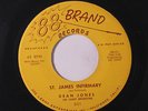 DEAN JONES: St. James Infirmary / Where Does A Dream Go To Die 45 rare Soul