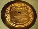 JAZZ ANSON WEEKS ORCH Three On A Match BRUNSWICK 6342 WEST COAST