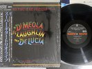 JOHN MCLAUGHLIN,AL DI MEOLA,PACO DE LUCIA FRIDAY NIGHT JAPAN OBI MASTER SOUND LP
