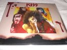 KISS BLOOD & FIRE 3-D COVER  2- LP VINYL COLOR LIMITED EDITION SEALED