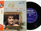 Brenda Lee ‘If You Love Me’ (Best Hits Vol.2) Beautiful Japan 4-Track EP W/ Obi