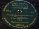 VEGH QUARTET / MOZART    / POLYDOR
